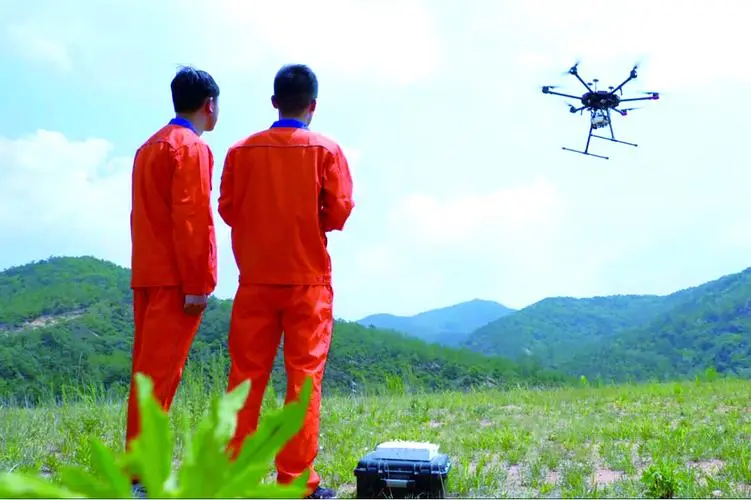 宋洛乡无人机倾斜摄影巡检拍摄